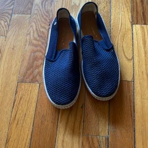 Blue shoes